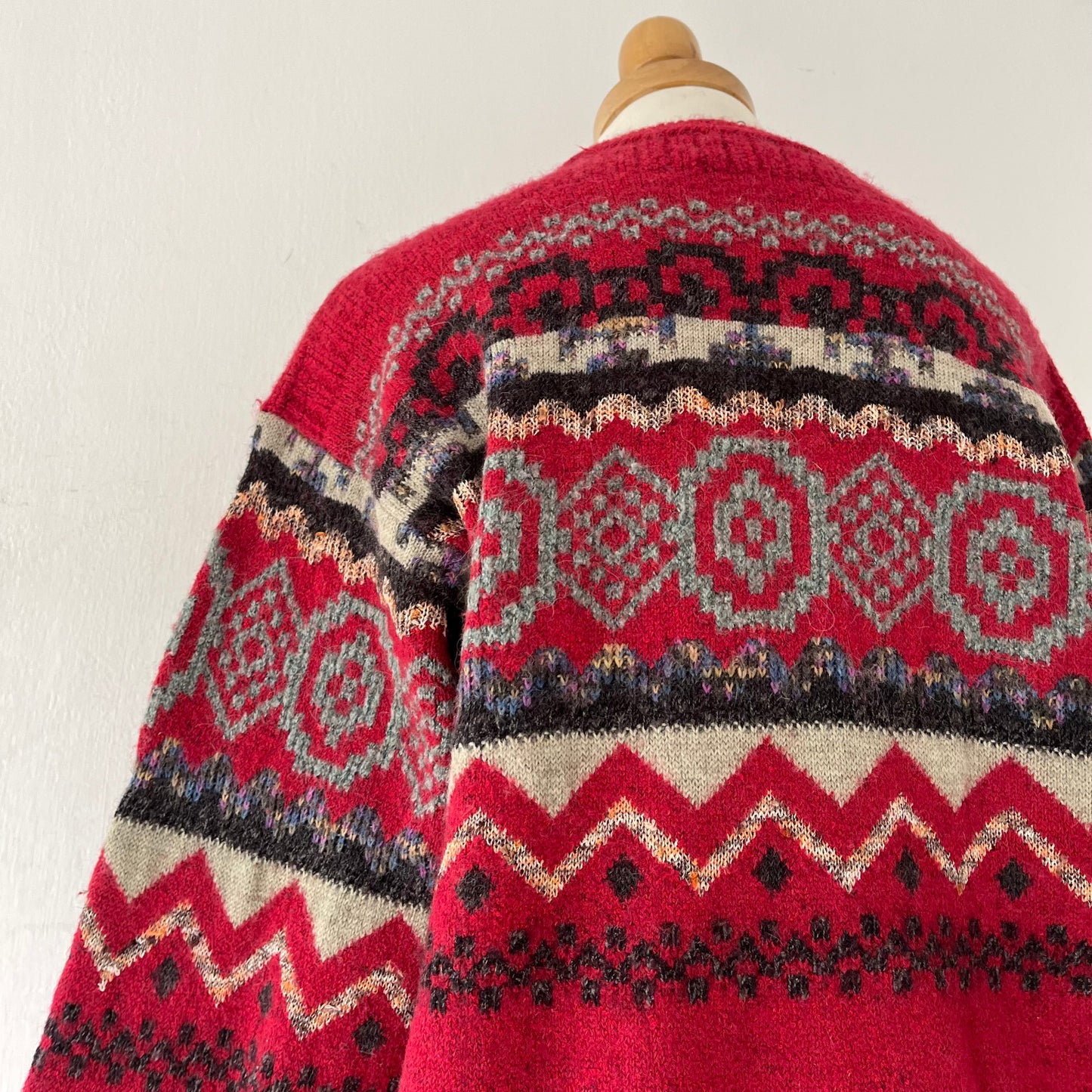 Oversized wool sweater