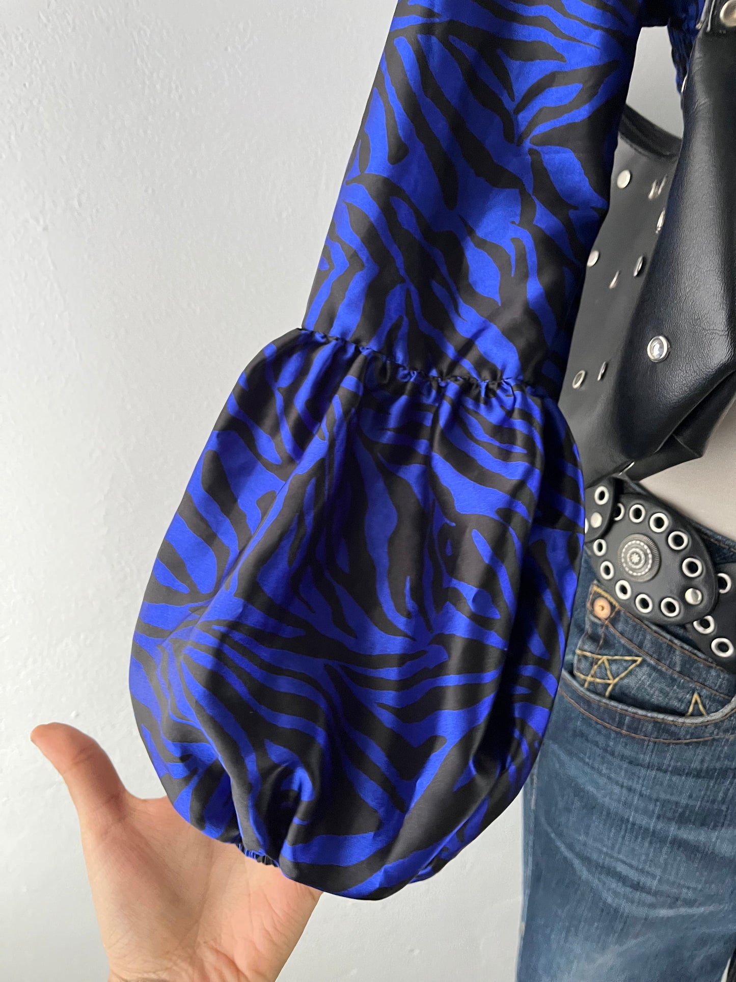 Animal print top