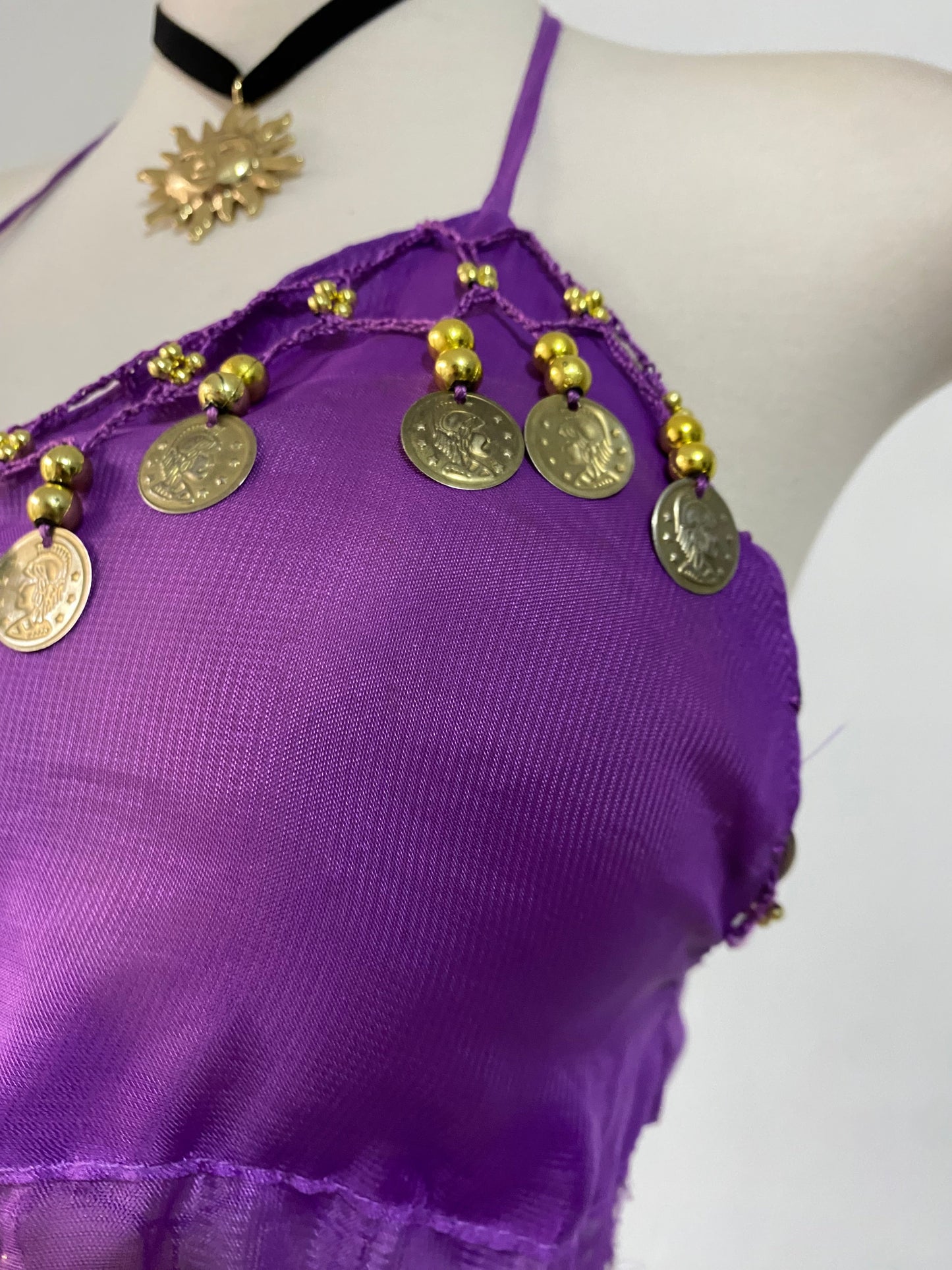 Belly purple top