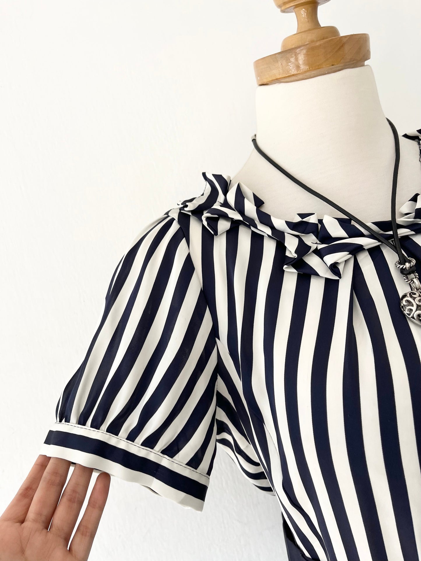 Coquette lined top