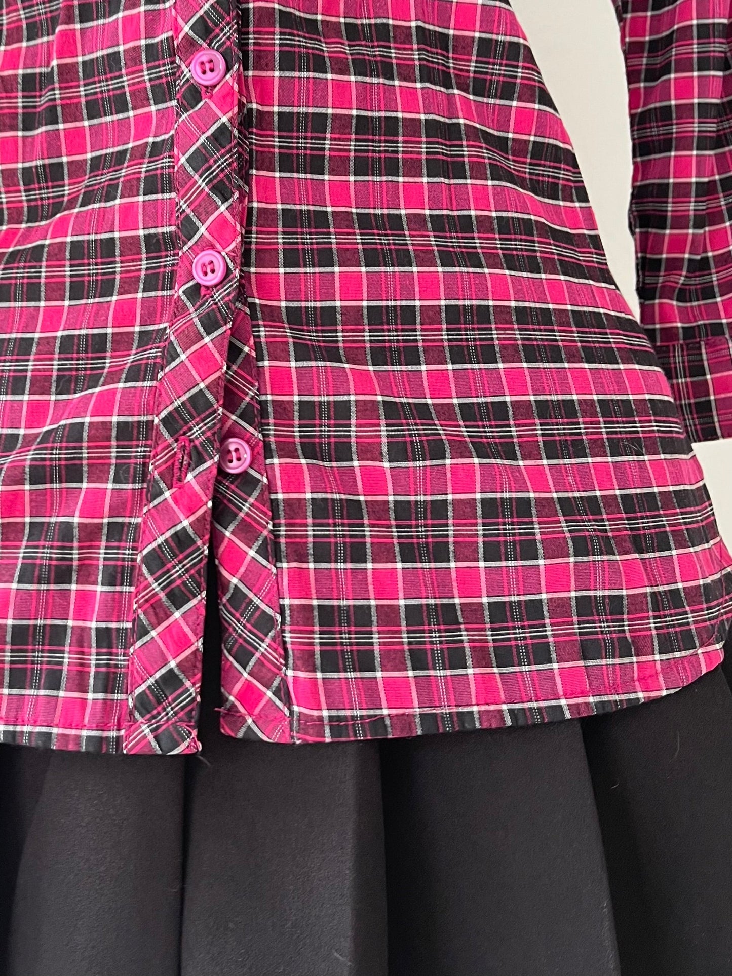 Checkered blouse