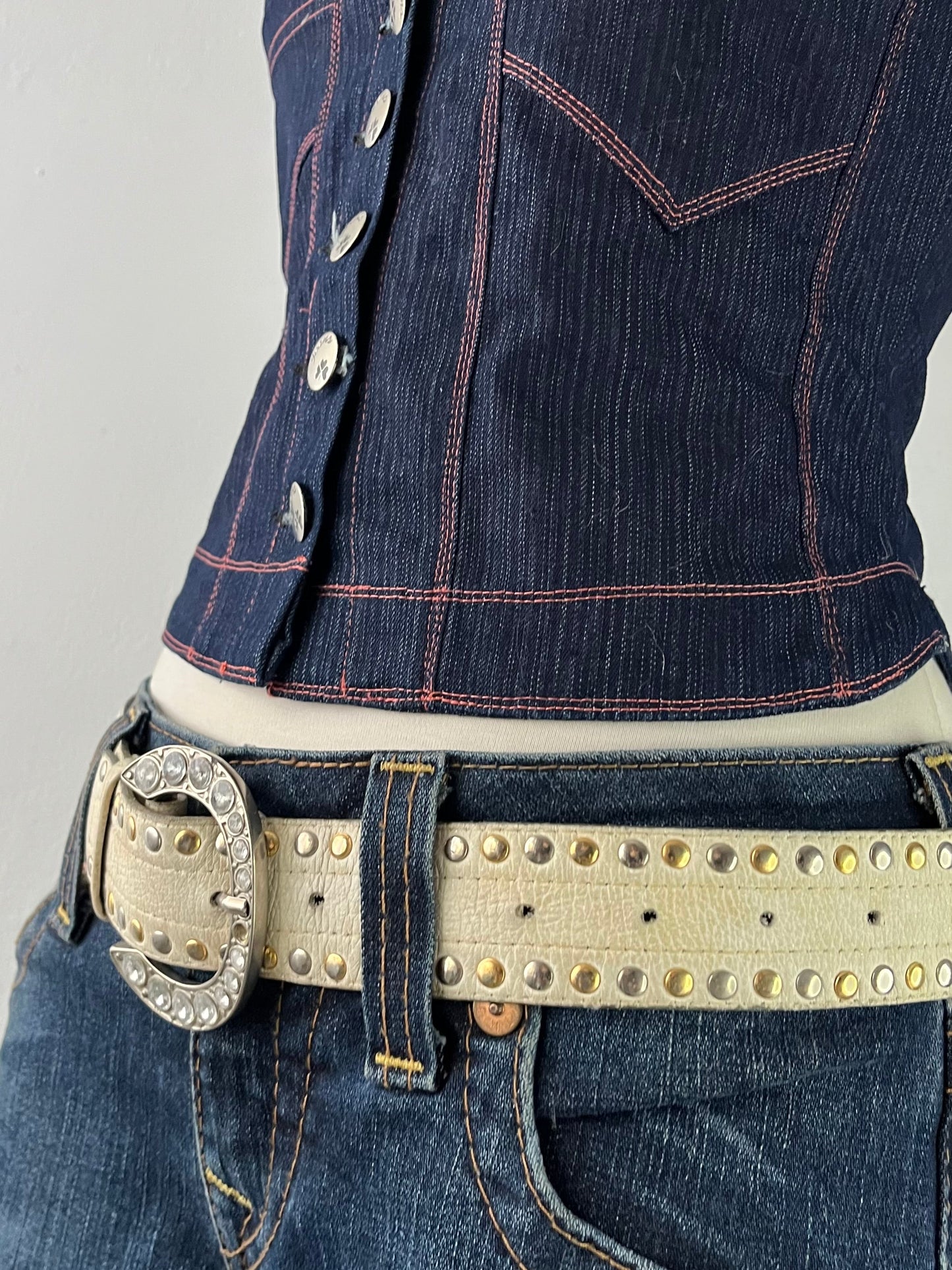 Corset top jean
