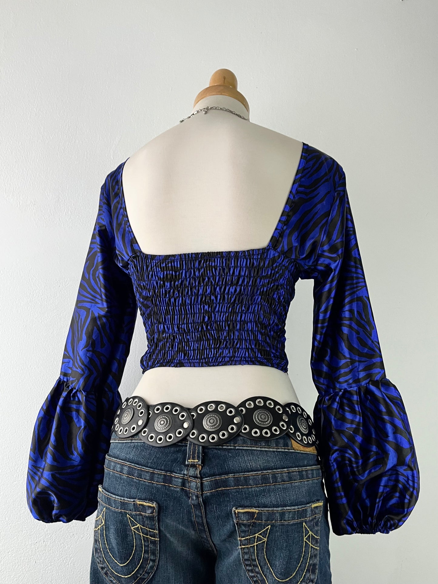 Animal print top