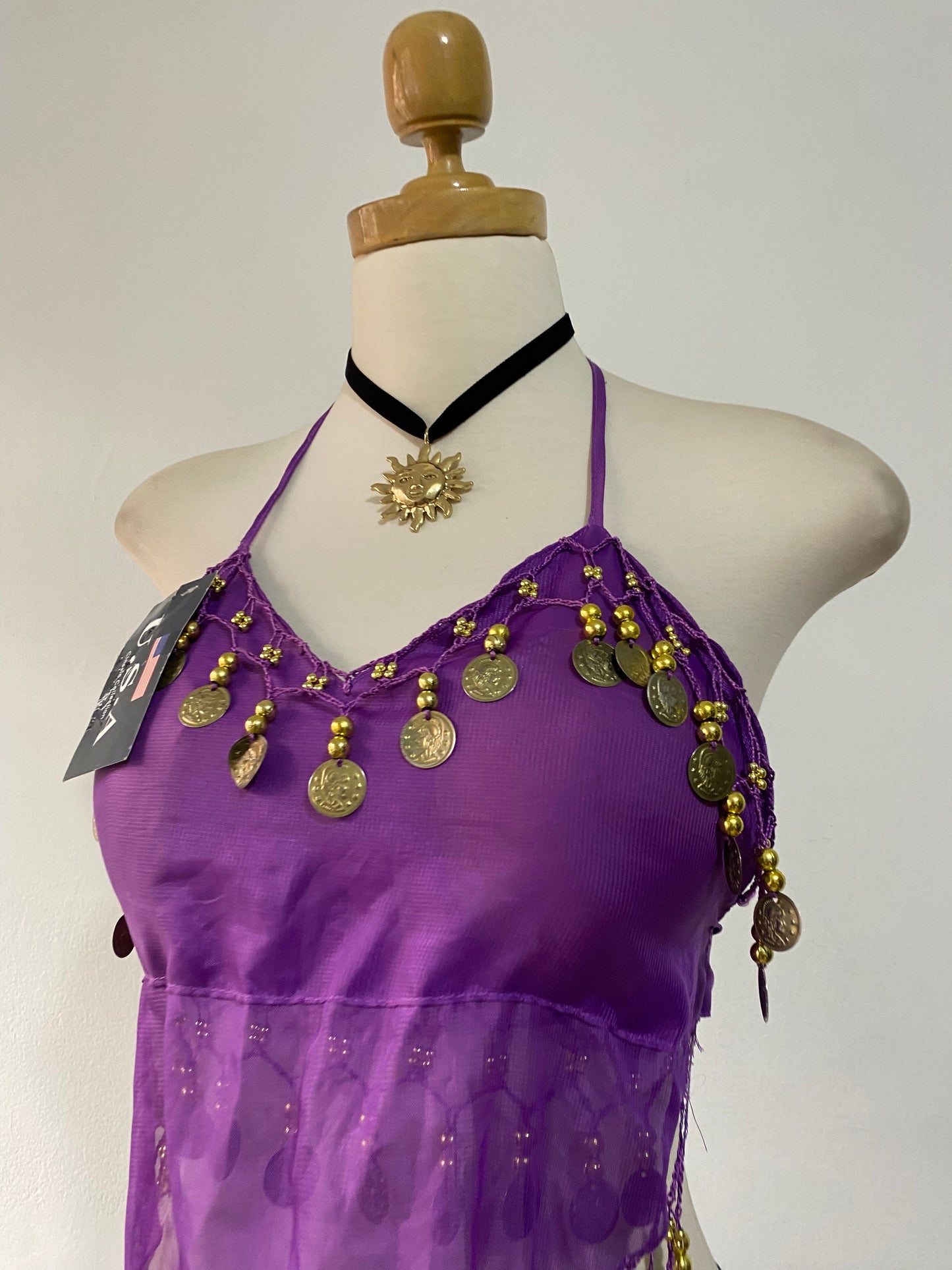 Belly purple top