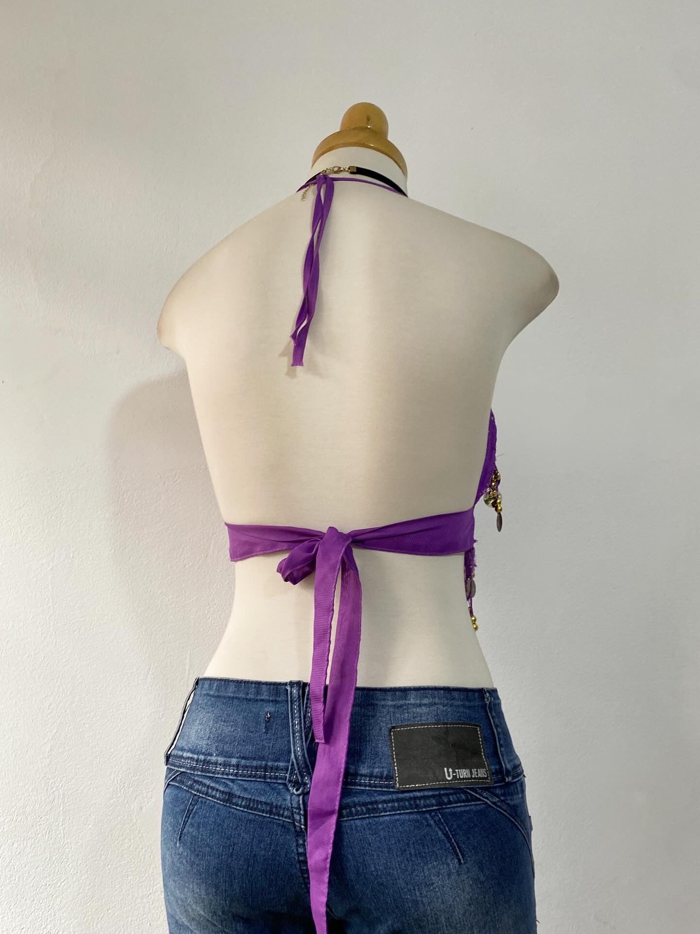 Belly purple top