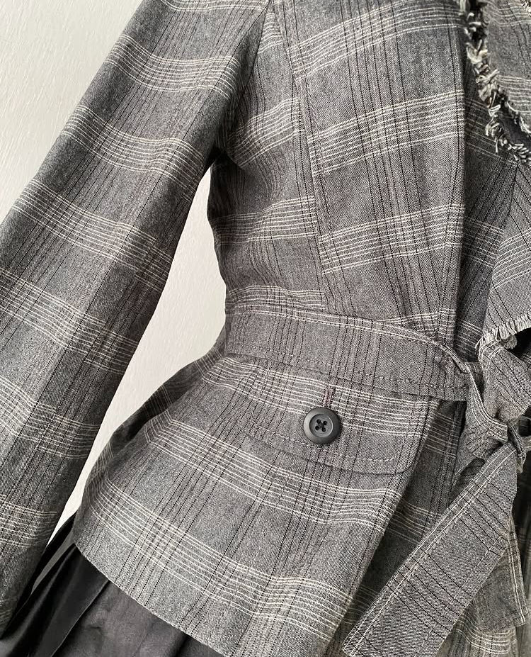 Blazer with bow