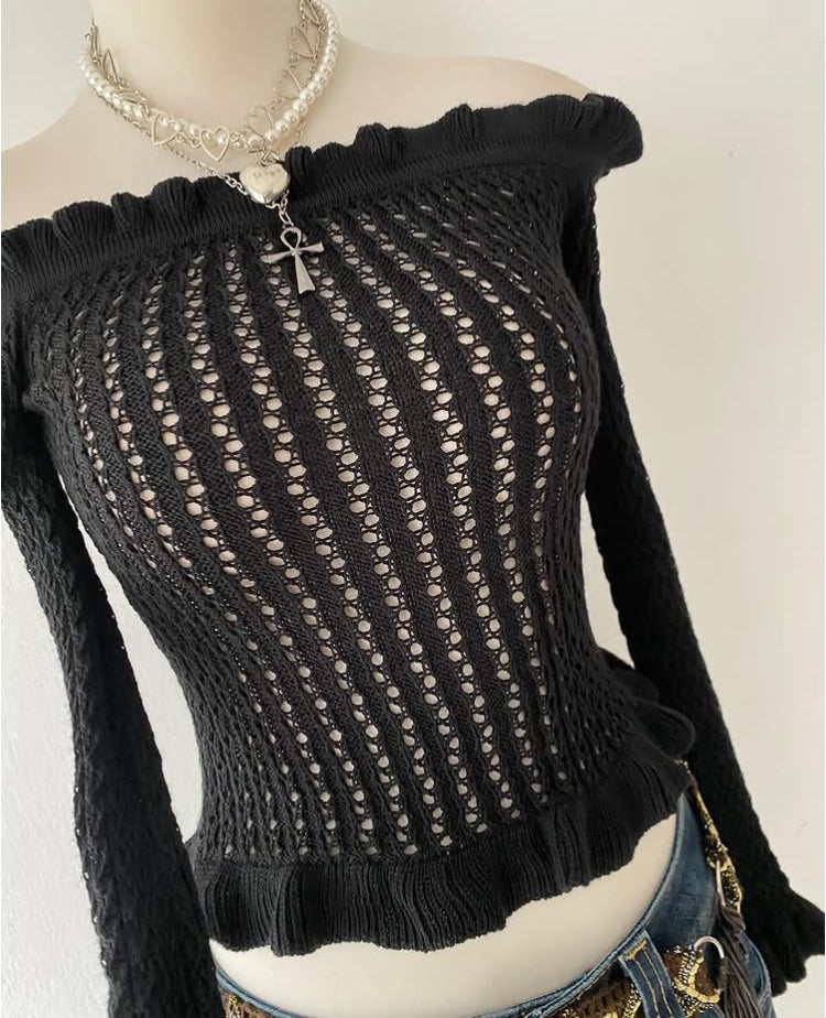 Knitted top -size S