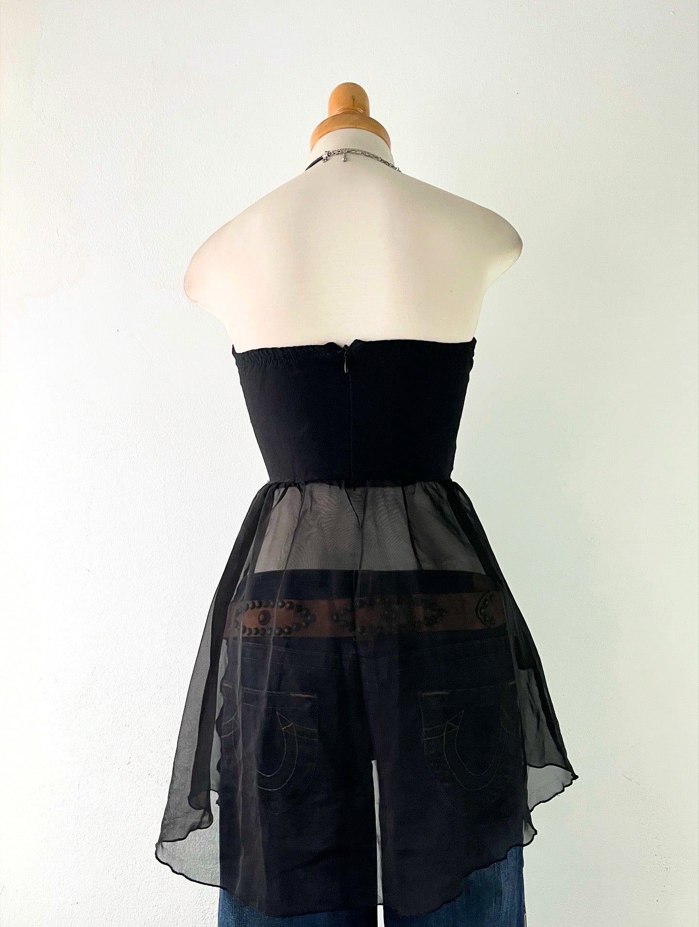 Gothic top with belt