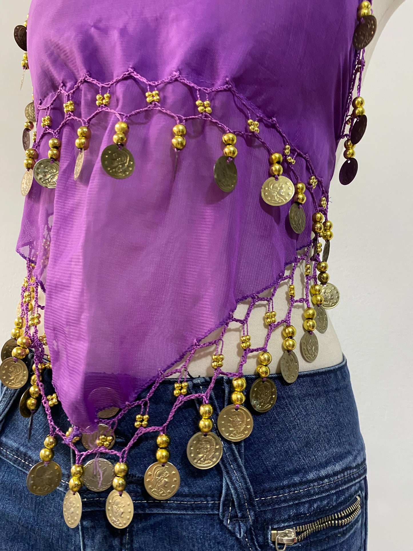 Belly purple top