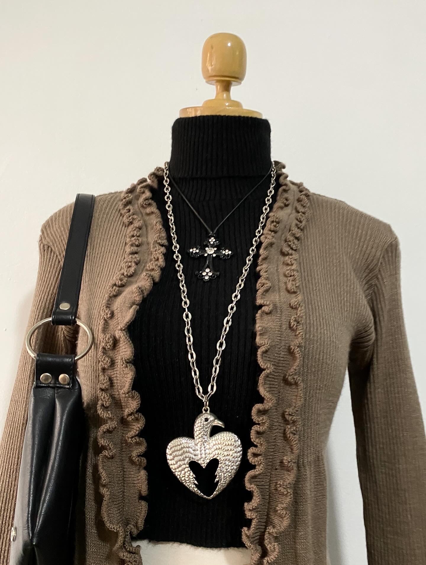 Beige cardigan