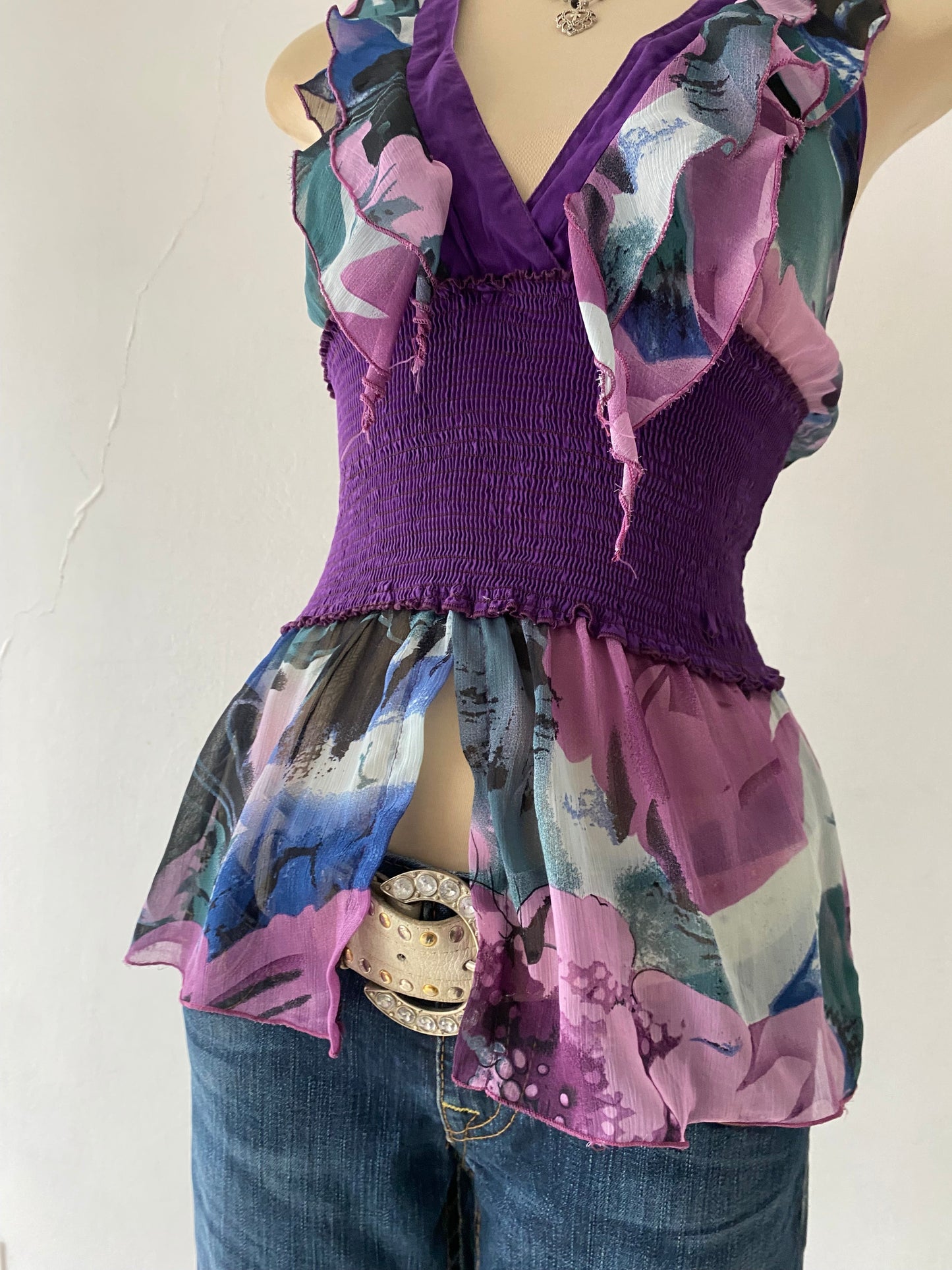 Ruffled top