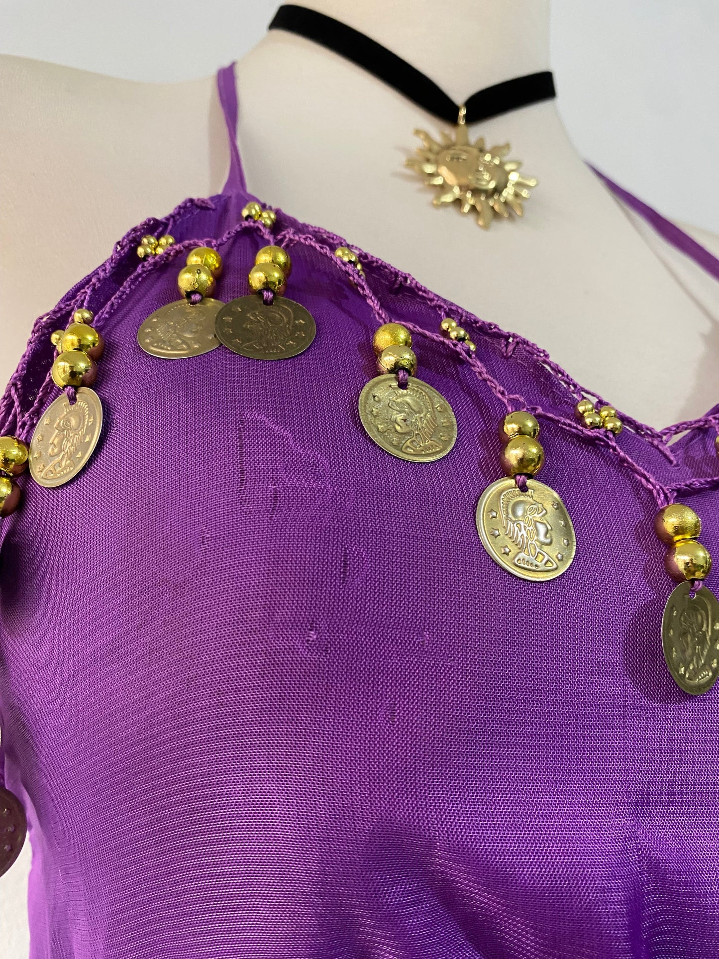 Belly purple top