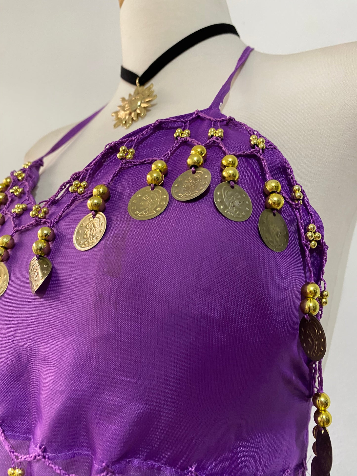 Belly purple top