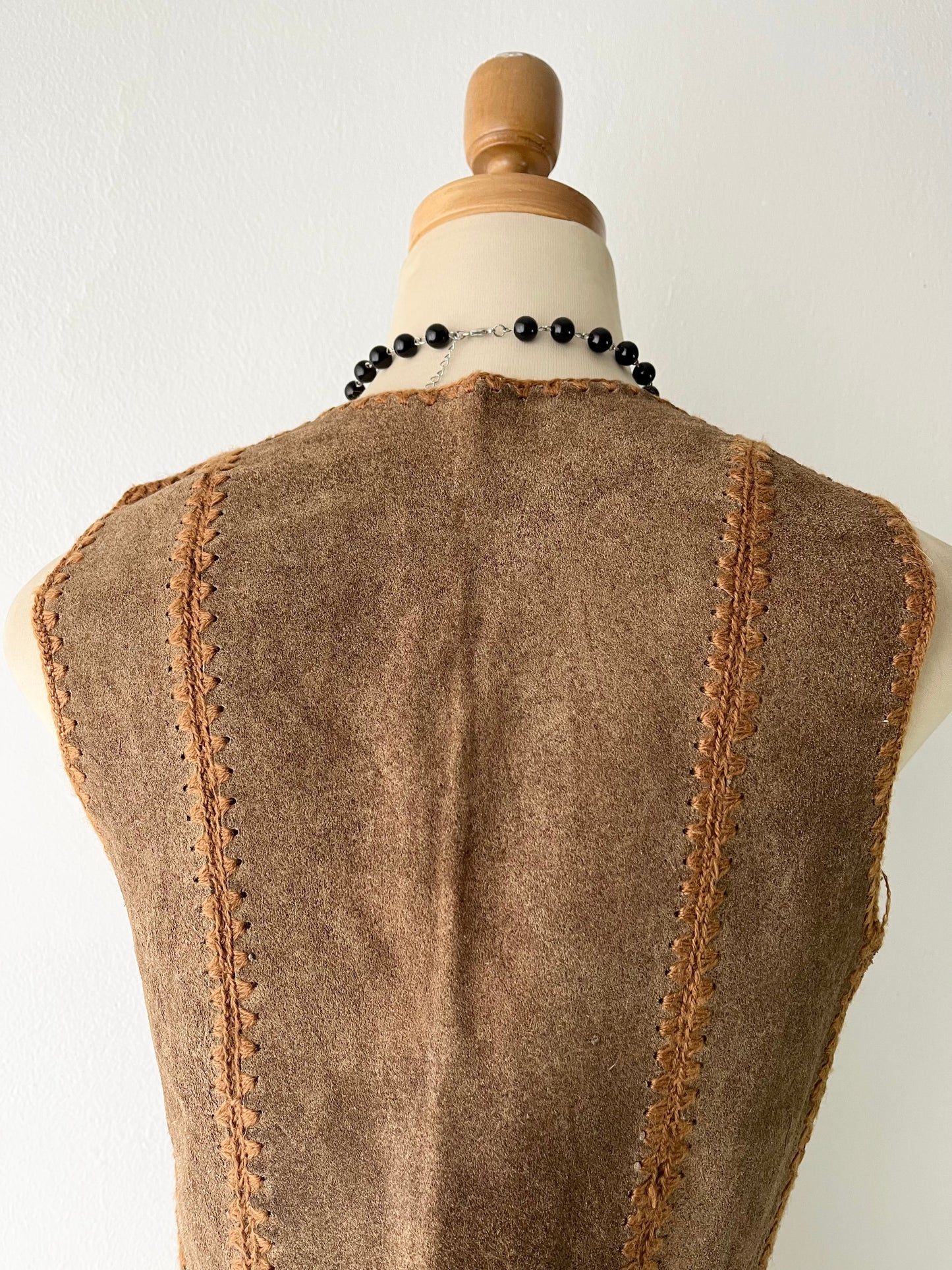 Vintage leather vest