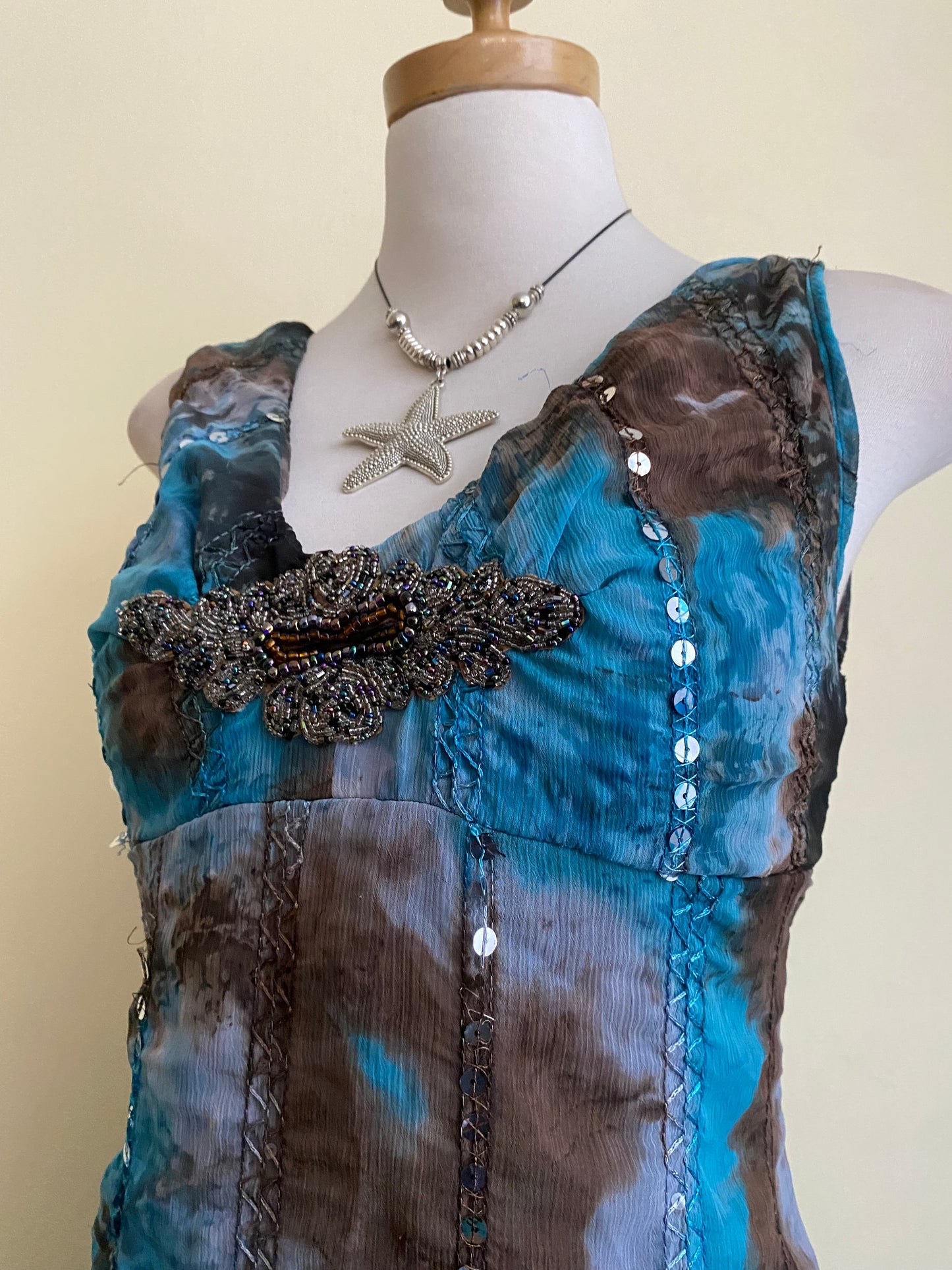 Fairy dress with sequins
