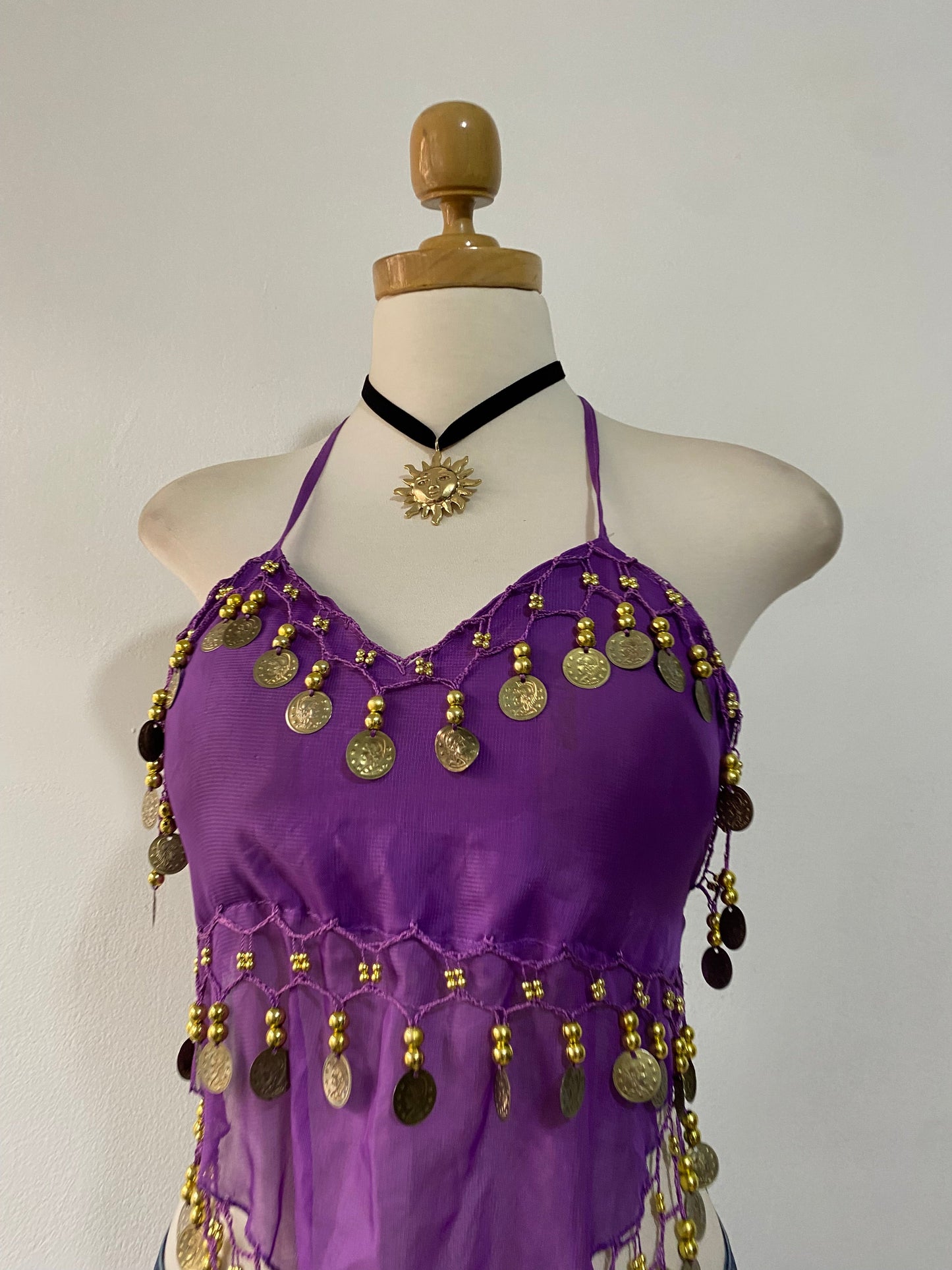 Belly purple top