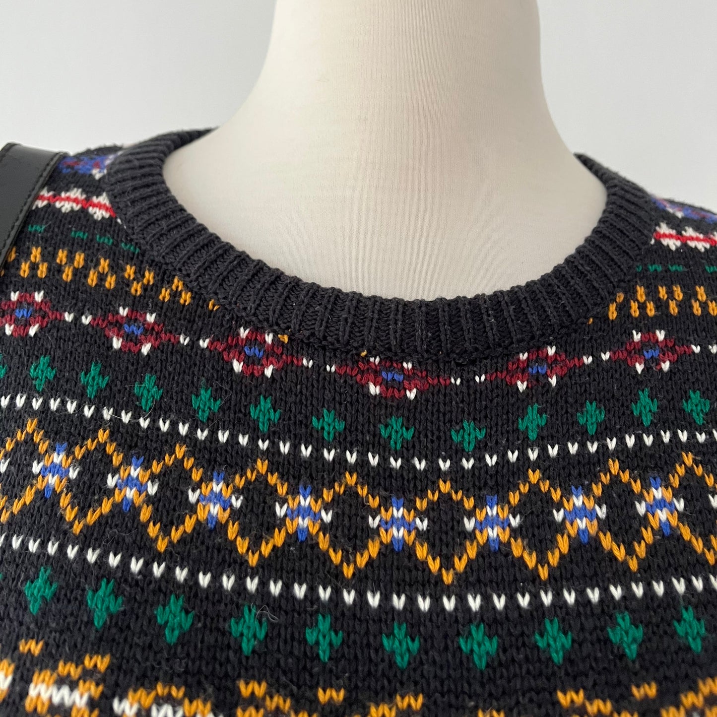 Oversized wool sweater