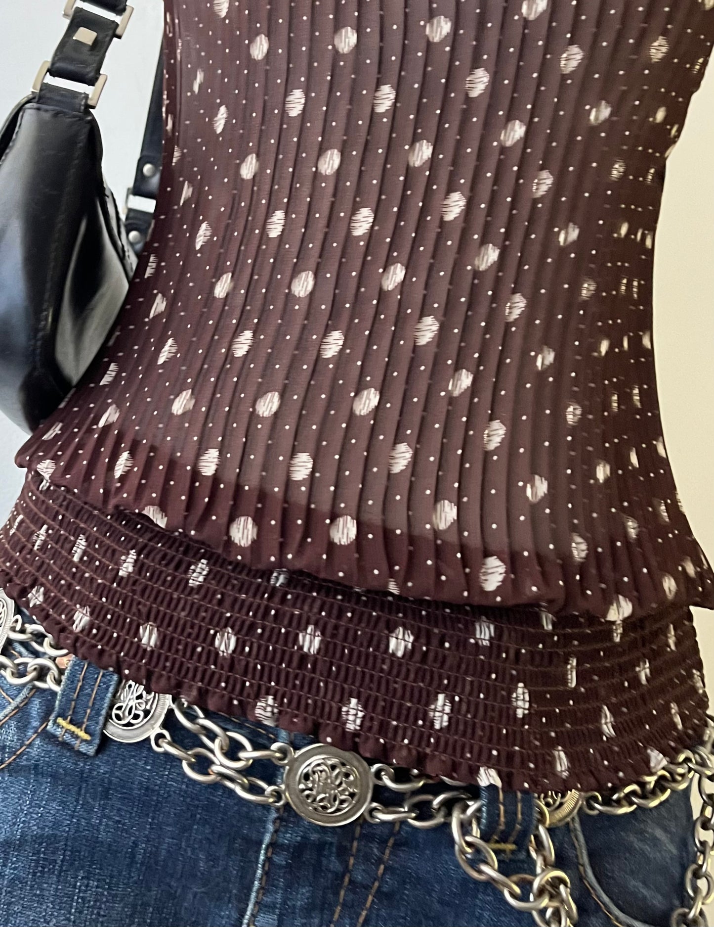 Polka dots top