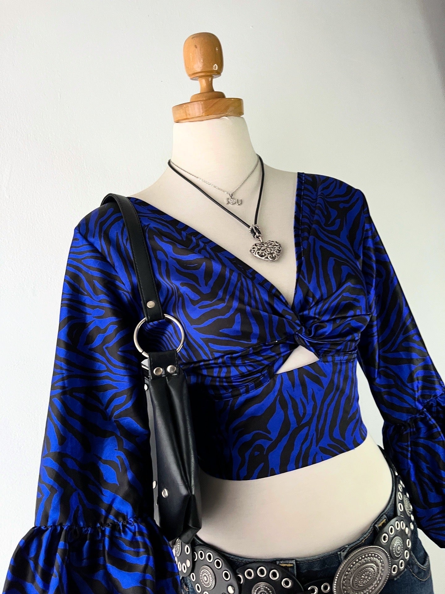Animal print top