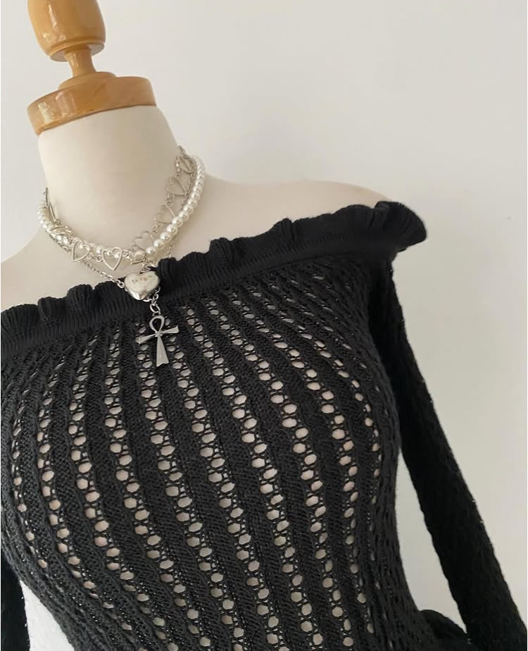 Knitted top -size S