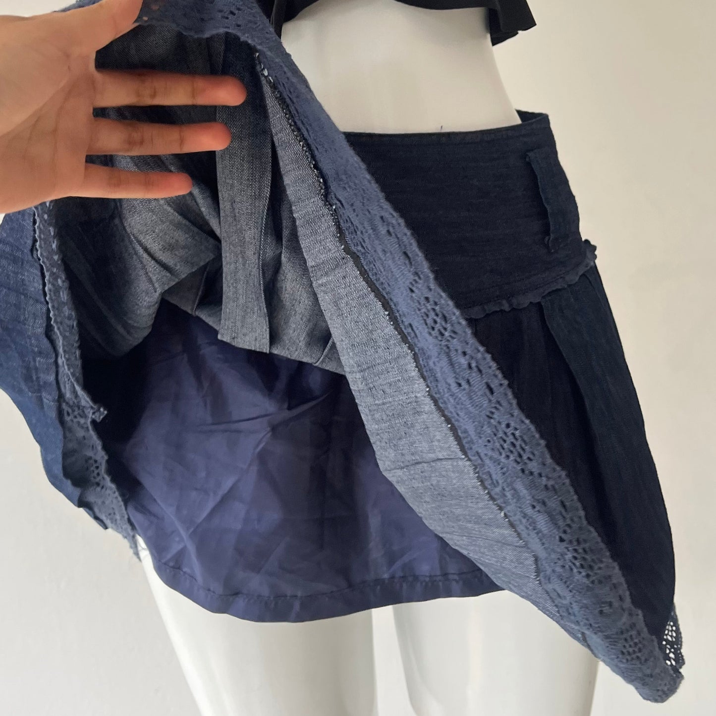 Jean skirt