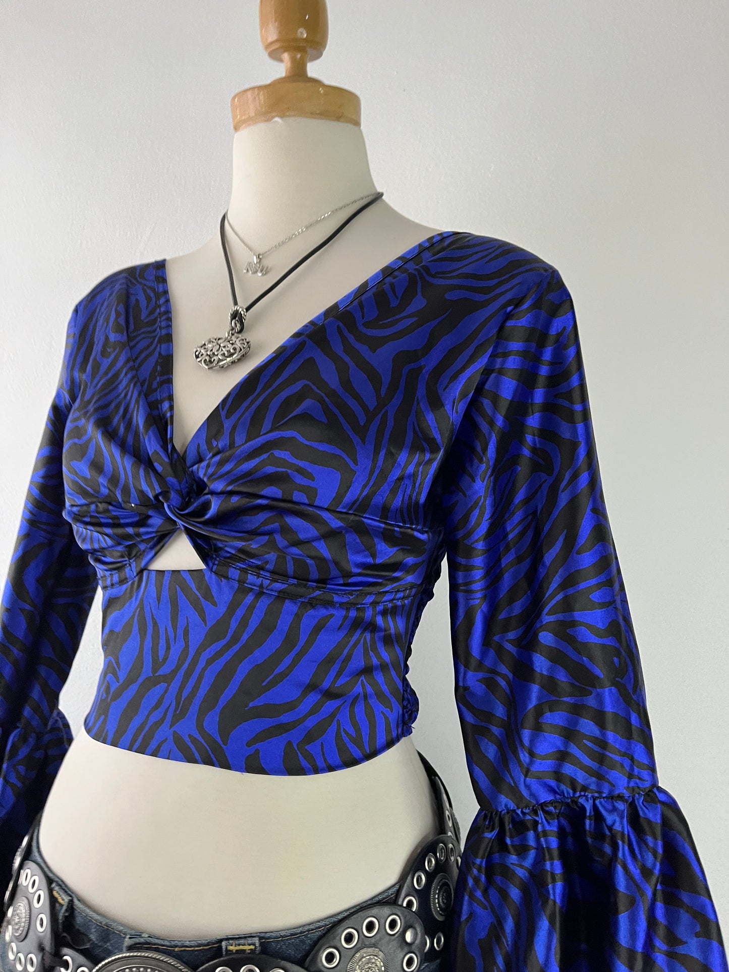 Animal print top
