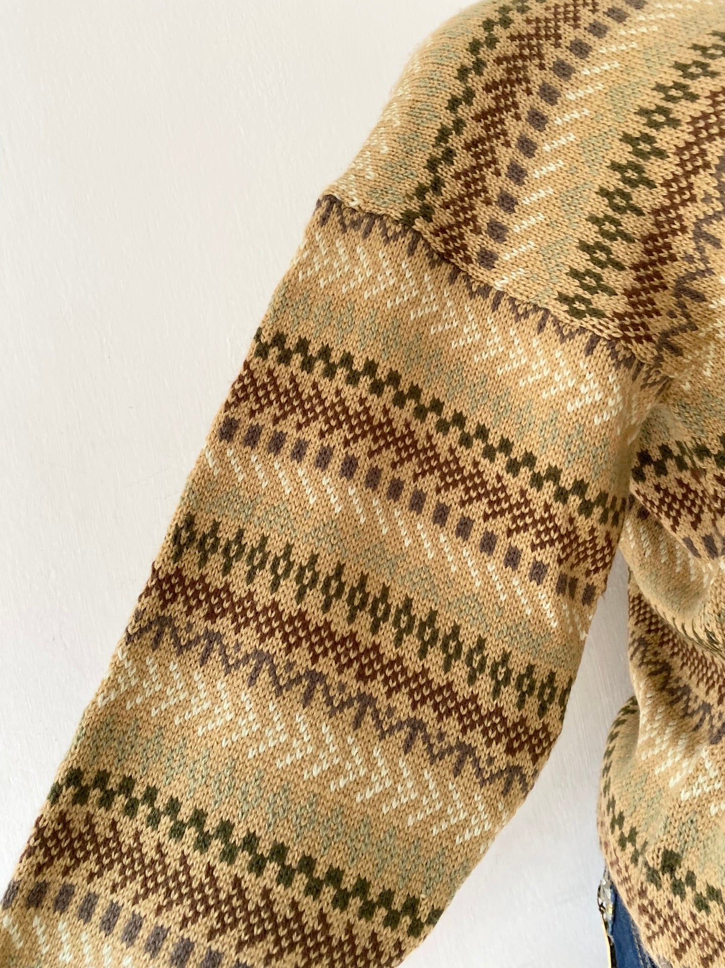 Oversized wool sweater