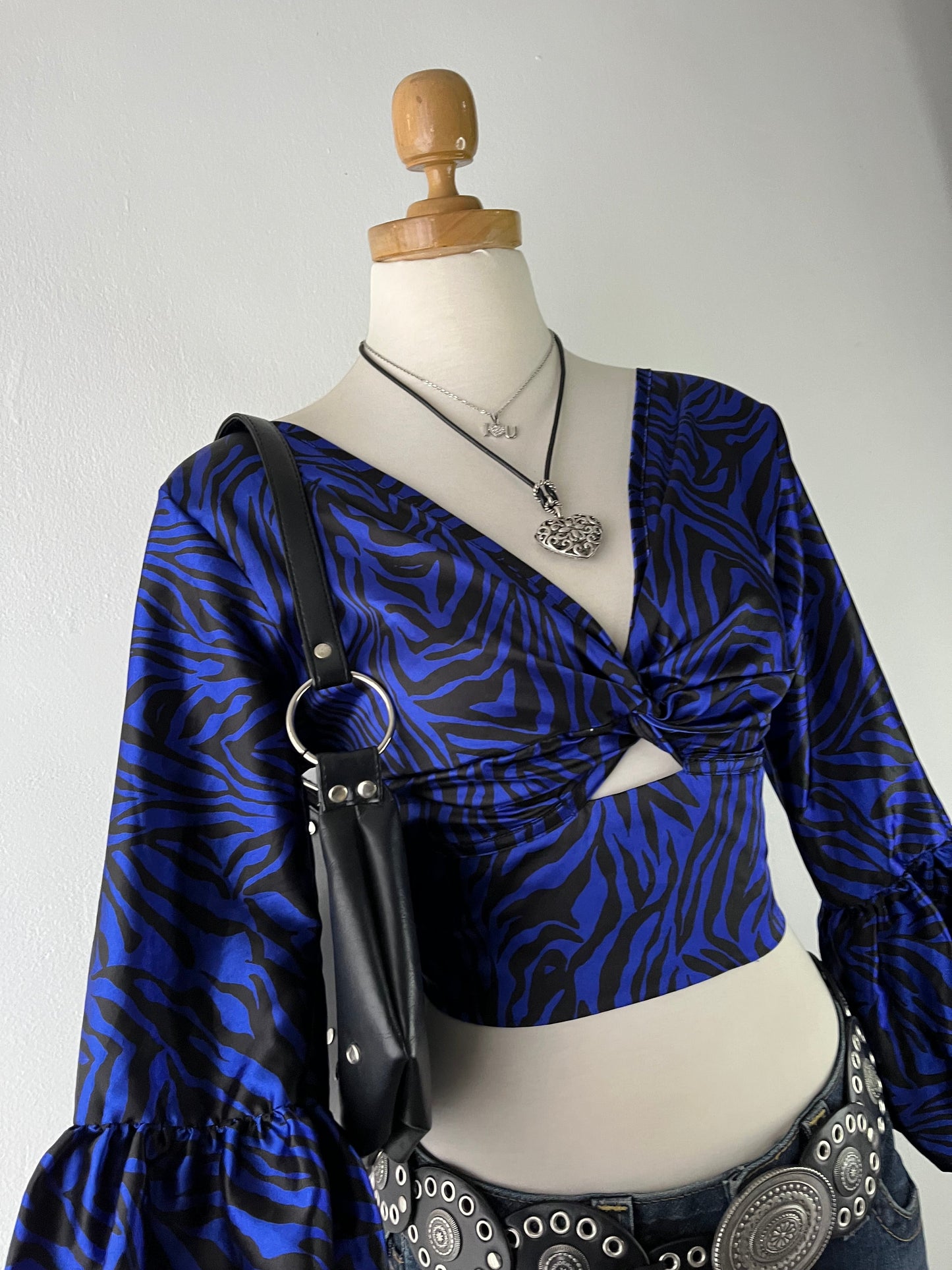 Animal print top