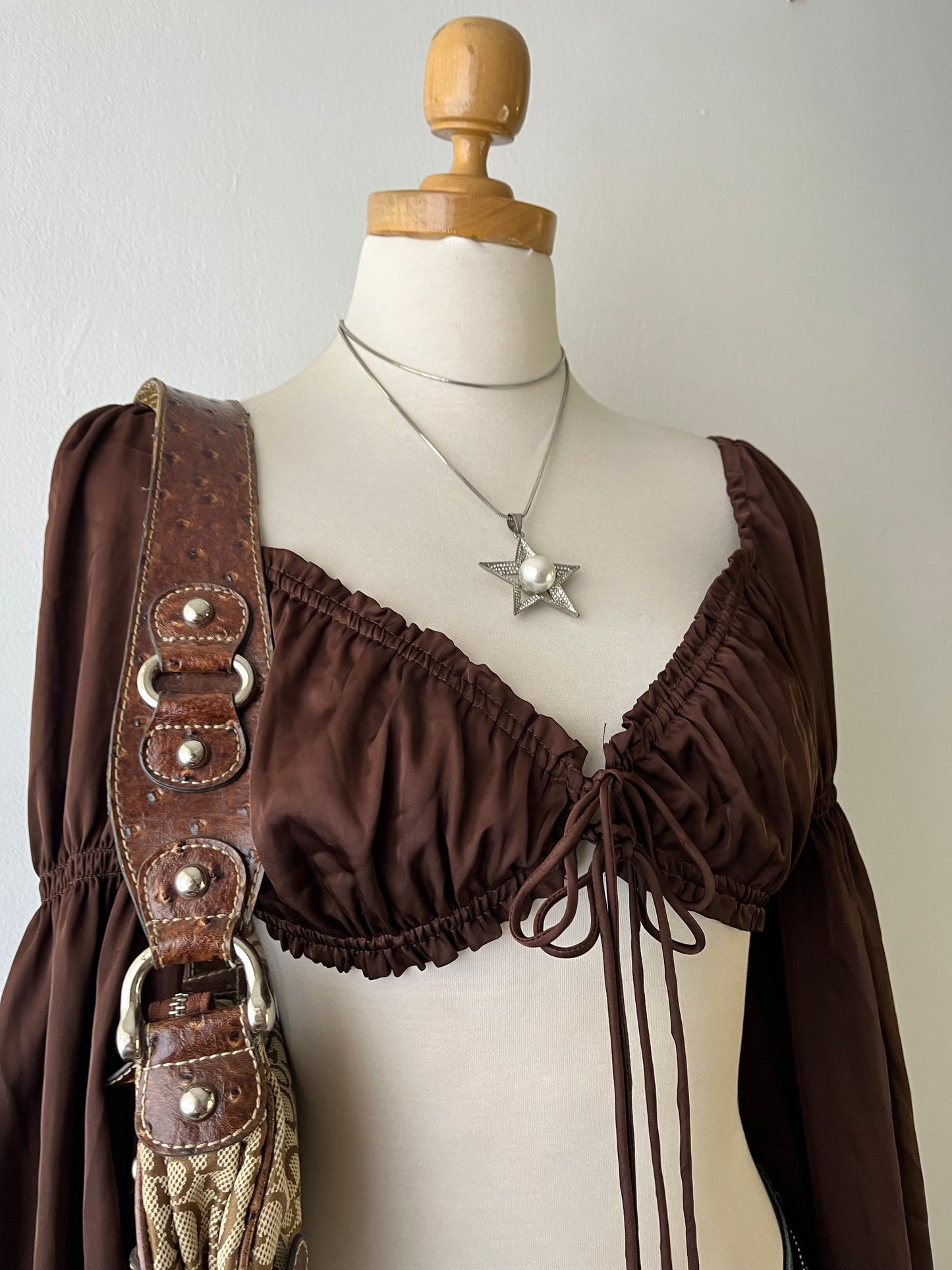 Adorable bohemian chic top