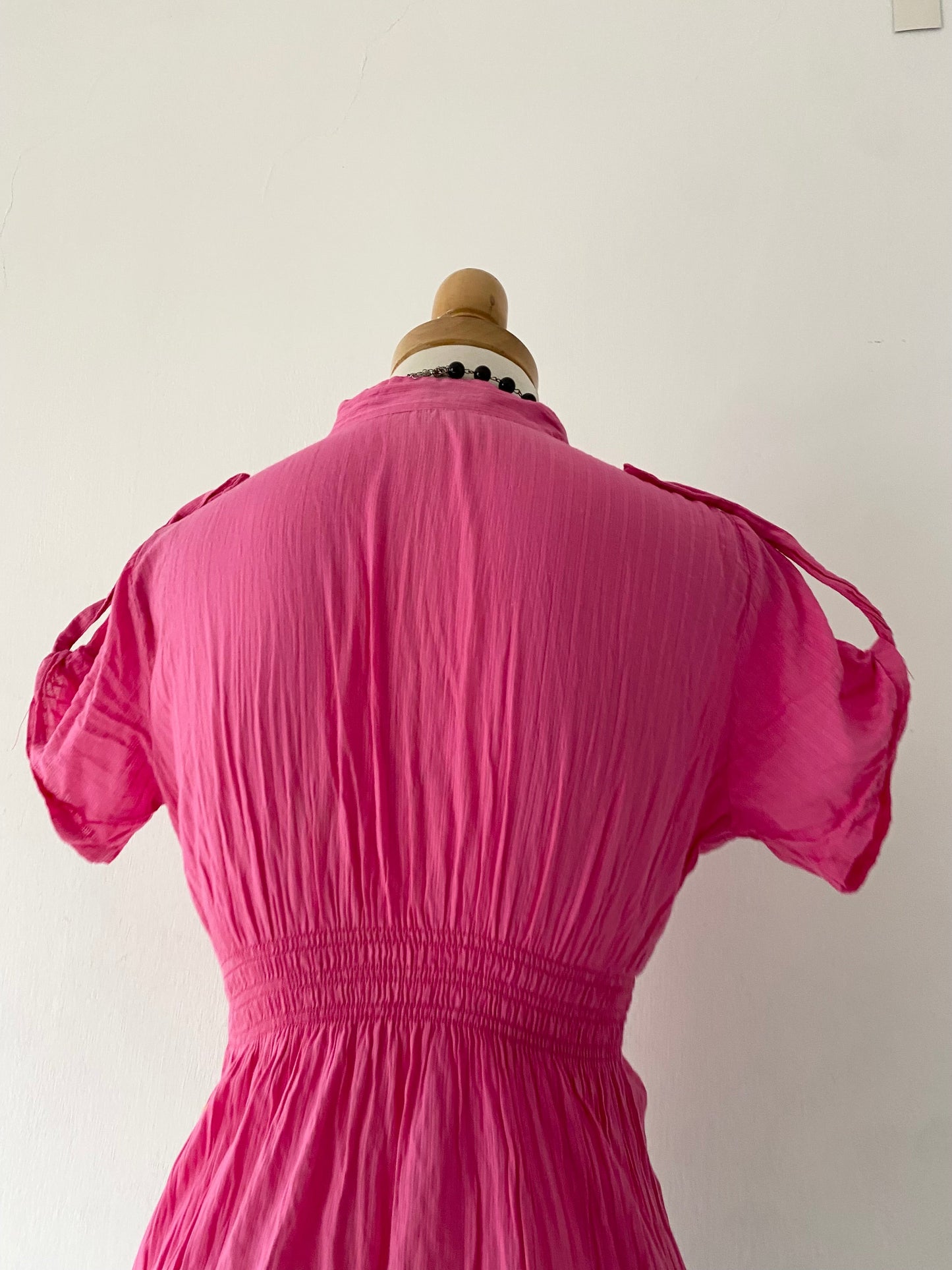 Pink top with bow