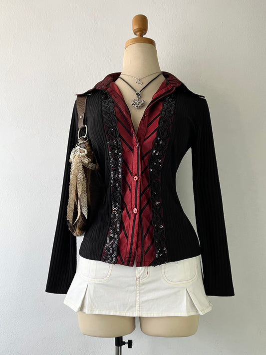 Siren office cardigan top