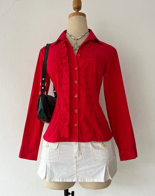 Adorable red blouse